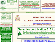 Tablet Screenshot of 4x4-edouin.com